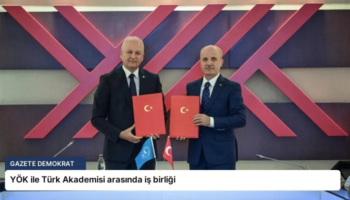 YÖK ile Türk Akademisi arasında iş birliği