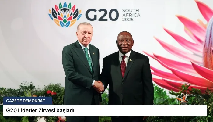 G20 Liderler Zirvesi başladı