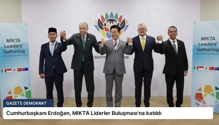 Cumhurbaşkanı Erdoğan, MIKTA Liderler Buluşması’na katıldı