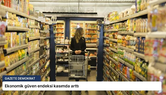 Ekonomik güven endeksi kasımda arttı