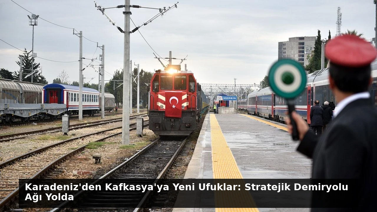 Karadeniz’den Kafkasya’ya Yeni Ufuklar: Stratejik Demiryolu Ağı Yolda