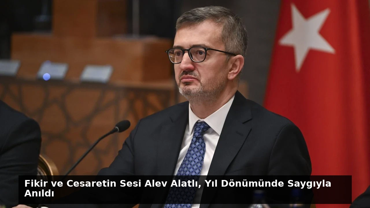 Fikir ve Cesaretin Sesi Alev Alatlı, Yıl Dönümünde Saygıyla Anıldı
