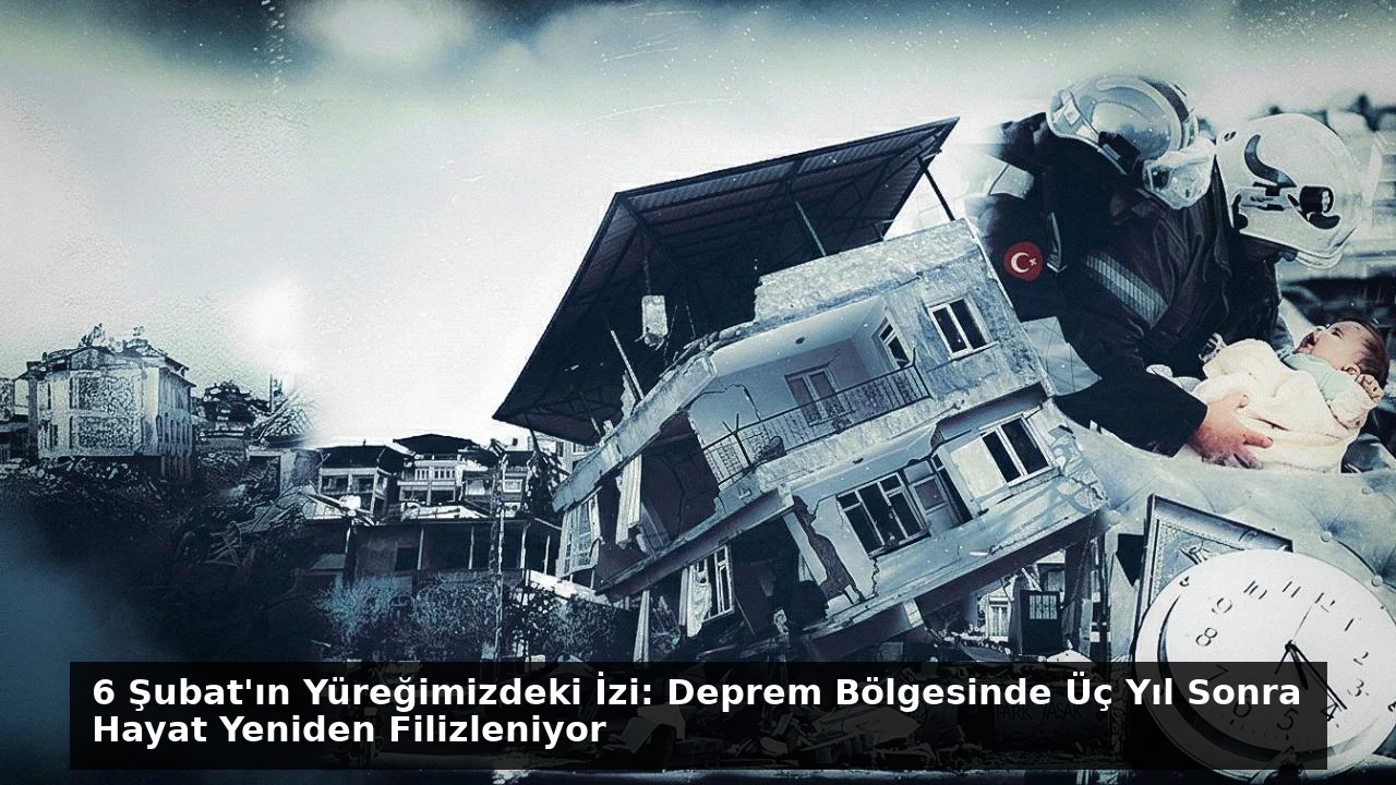 6 Şubat’ın Yüreğimizdeki İzi: Deprem Bölgesinde Üç Yıl Sonra Hayat Yeniden Filizleniyor