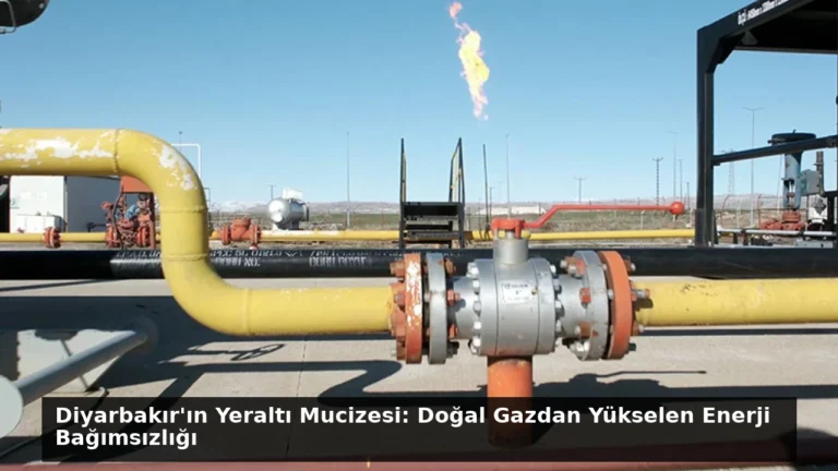 Diyarbakır’ın Yeraltı Mucizesi: Doğal Gazdan Yükselen Enerji Bağımsızlığı