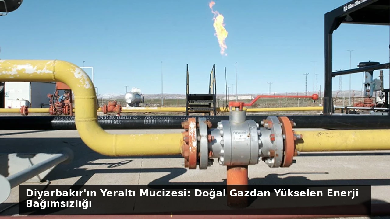 Diyarbakır’ın Yeraltı Mucizesi: Doğal Gazdan Yükselen Enerji Bağımsızlığı