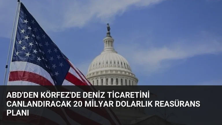ABD’den Körfez’de Deniz Ticaretini Canlandıracak 20 Milyar Dolarlık Reasürans Planı