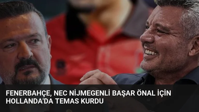 Fenerbahçe, NEC Nijmegenli Başar Önal İçin Hollanda’da Temas Kurdu
