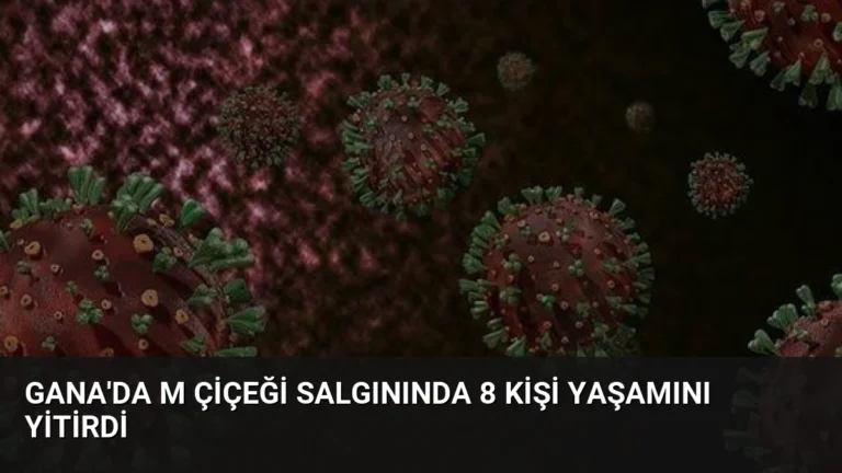 Gana’da M Çiçeği Salgınında 8 Kişi Yaşamını Yitirdi