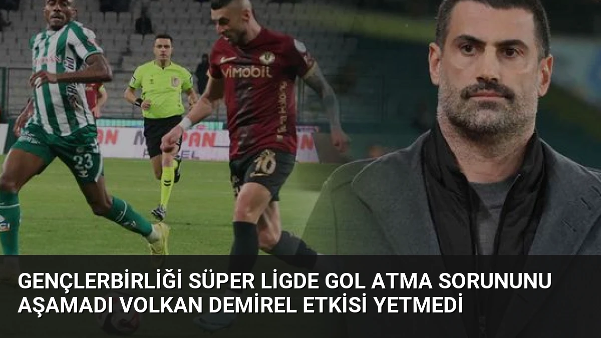 Gençlerbirliği Süper Ligde Gol Atma Sorununu Aşamadı Volkan Demirel Etkisi Yetmedi