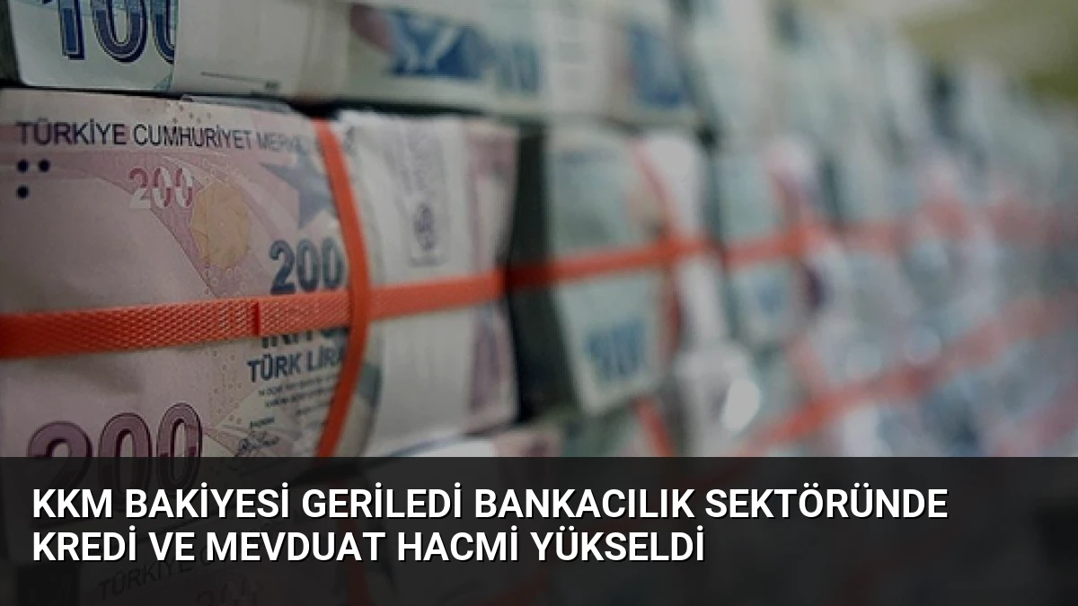 KKM Bakiyesi Geriledi Bankacılık Sektöründe Kredi ve Mevduat Hacmi Yükseldi