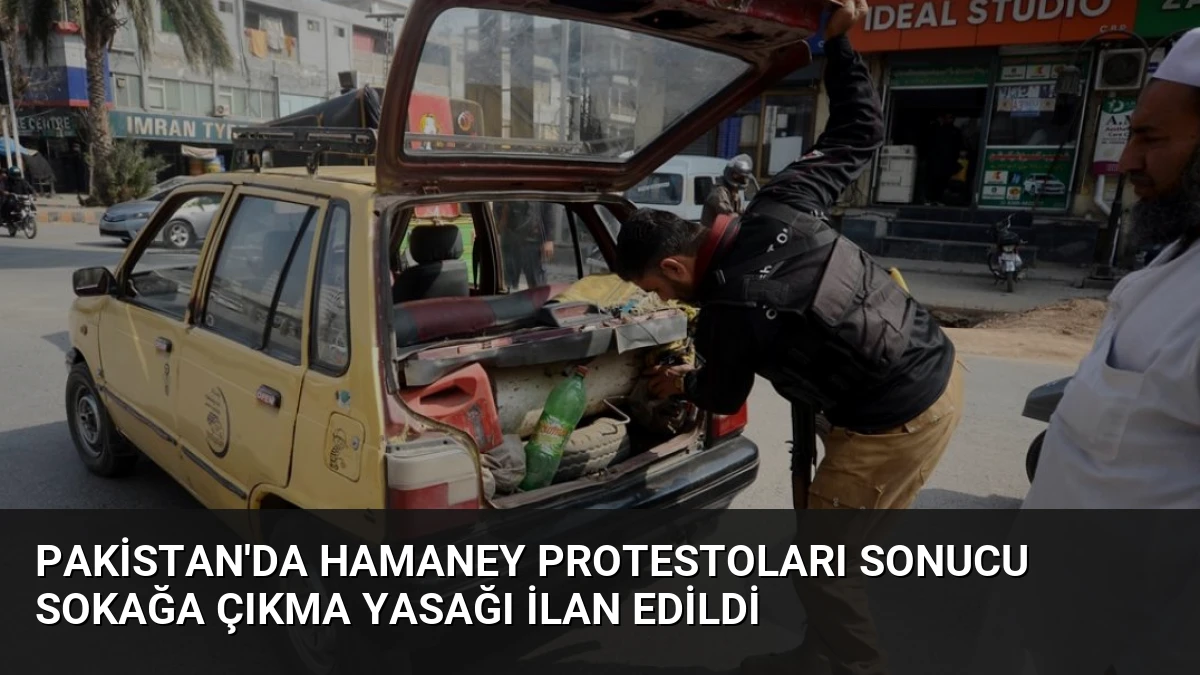 Pakistan’da Hamaney Protestoları Sonucu Sokağa Çıkma Yasağı İlan Edildi