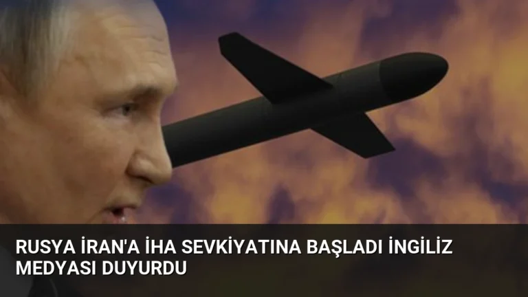 Rusya İran’a İHA Sevkiyatına Başladı İngiliz Medyası Duyurdu