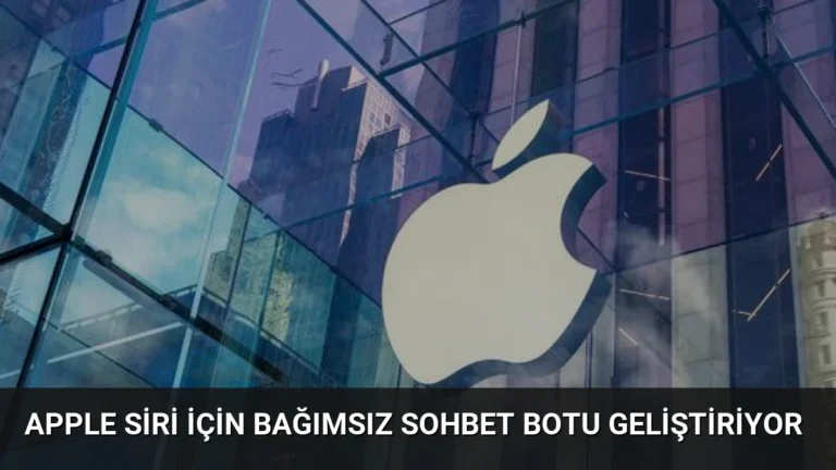 Apple Siri İçin Bağımsız Sohbet Botu Geliştiriyor