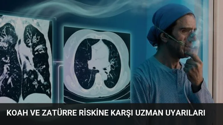 KOAH ve Zatürre Riskine Karşı Uzman Uyarıları