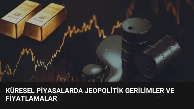 Küresel Piyasalarda Jeopolitik Gerilimler ve Fiyatlamalar