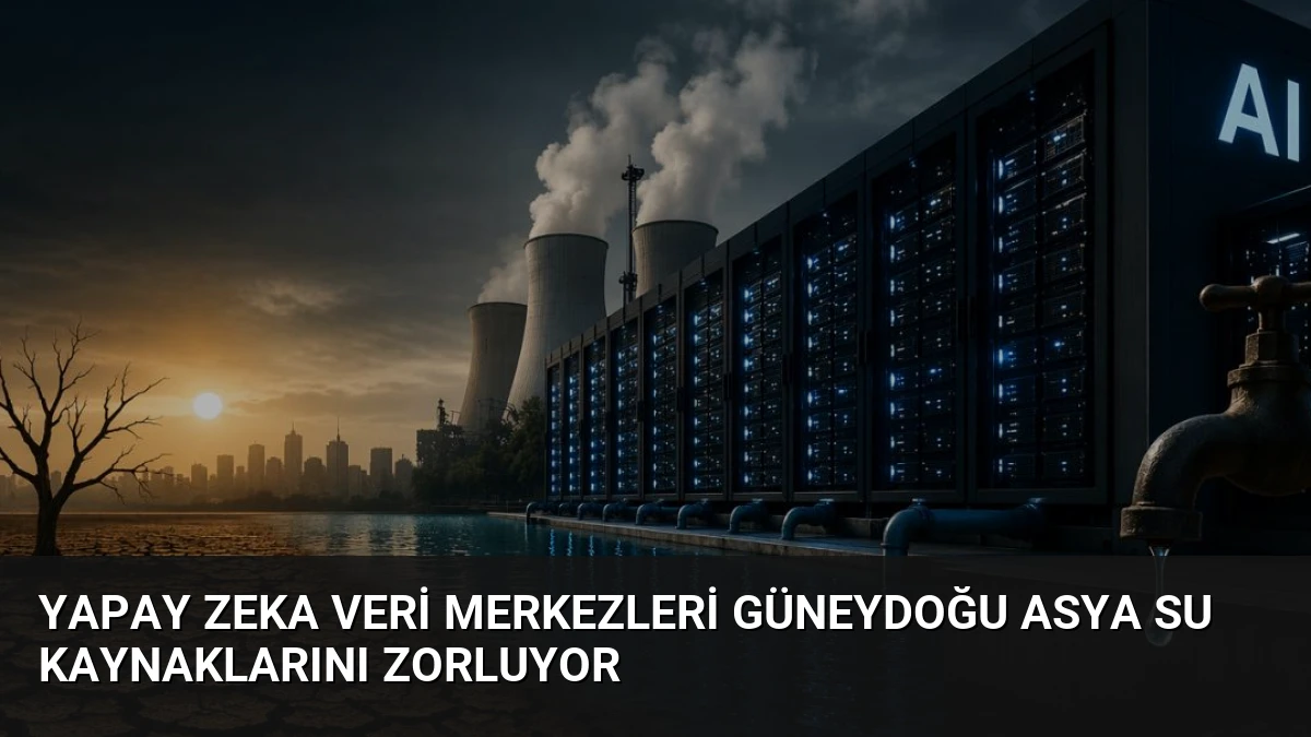 Yapay Zeka Veri Merkezleri Güneydoğu Asya Su Kaynaklarını Zorluyor