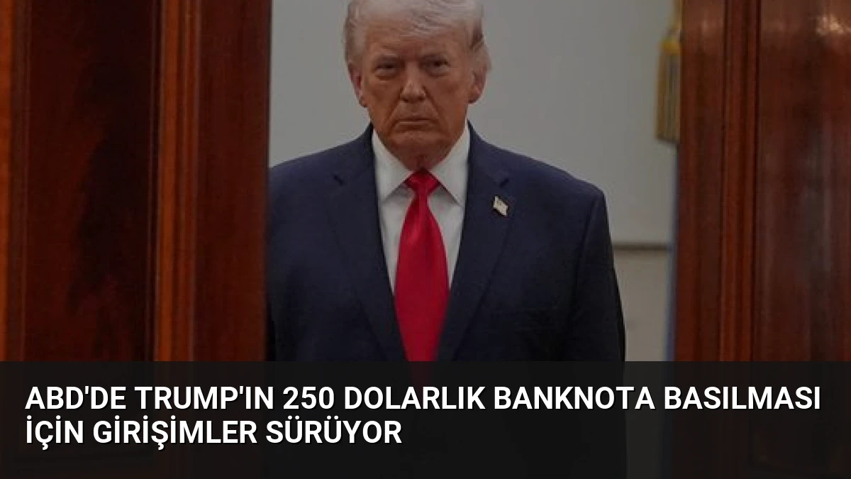 ABD’de Trump’ın 250 Dolarlık Banknota Basılması İçin Girişimler Sürüyor