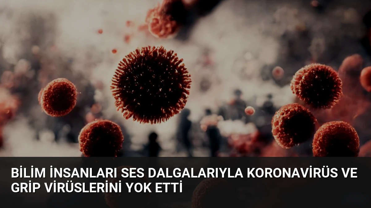 Bilim İnsanları Ses Dalgalarıyla Koronavirüs ve Grip Virüslerini Yok Etti