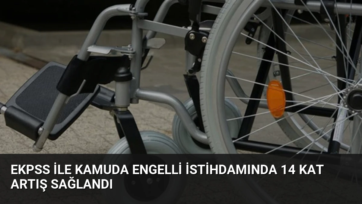 EKPSS İle Kamuda Engelli İstihdamında 14 Kat Artış Sağlandı