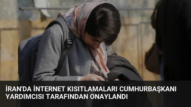 İran’da İnternet Kısıtlamaları Cumhurbaşkanı Yardımcısı Tarafından Onaylandı