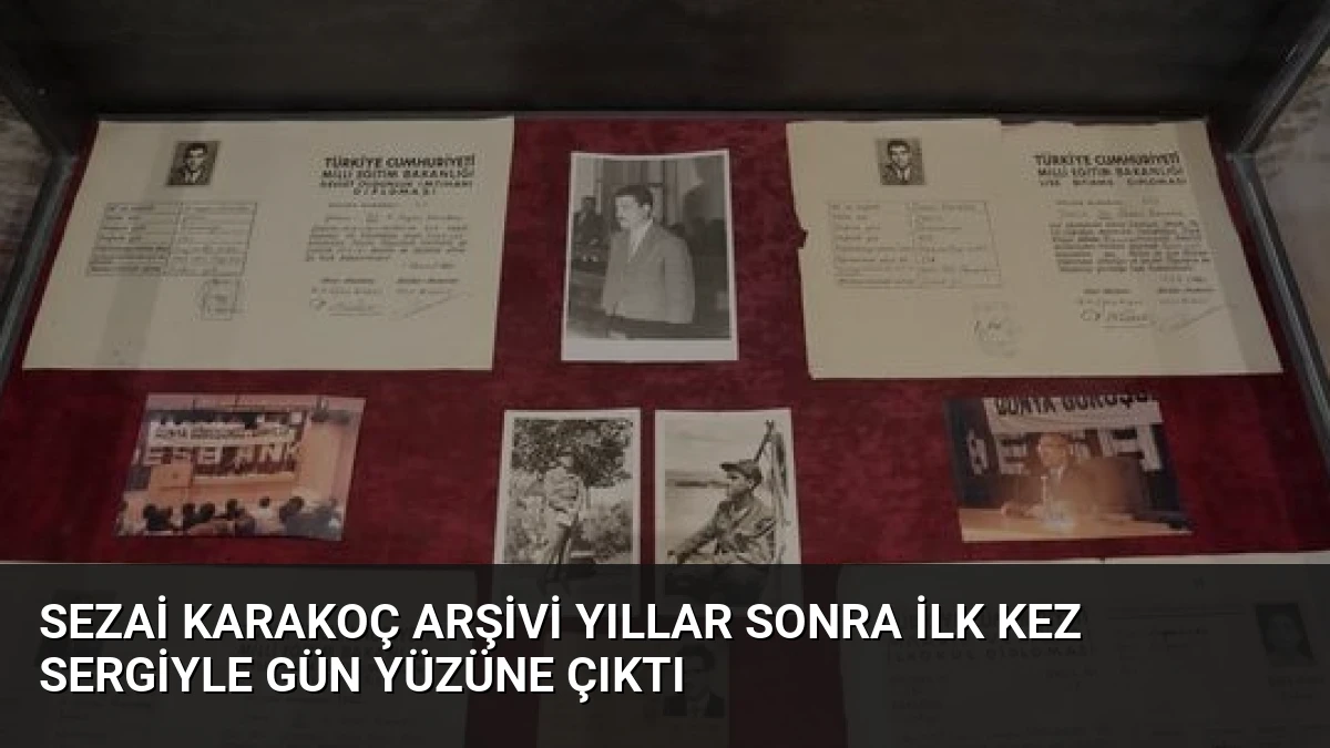 Sezai Karakoç Arşivi Yıllar Sonra İlk Kez Sergiyle Gün Yüzüne Çıktı