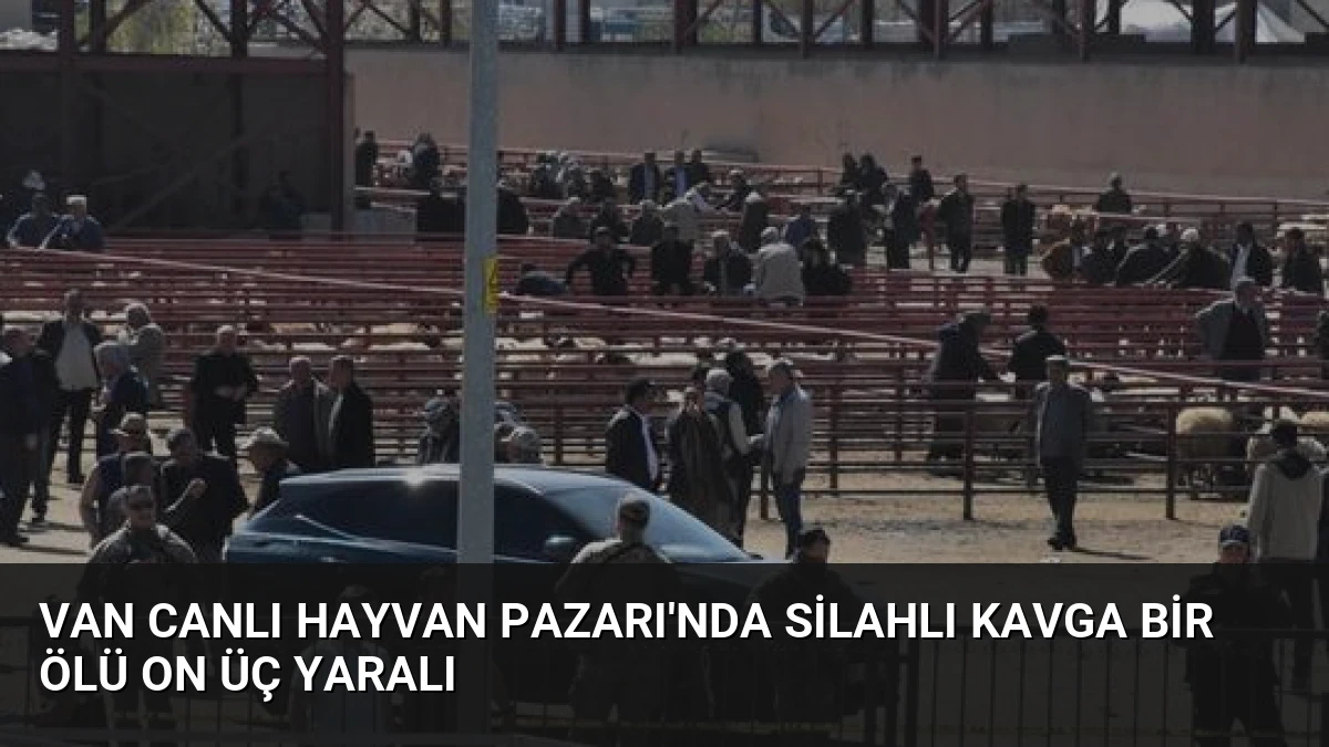 Van Canlı Hayvan Pazarı’nda Silahlı Kavga Bir Ölü On Üç Yaralı