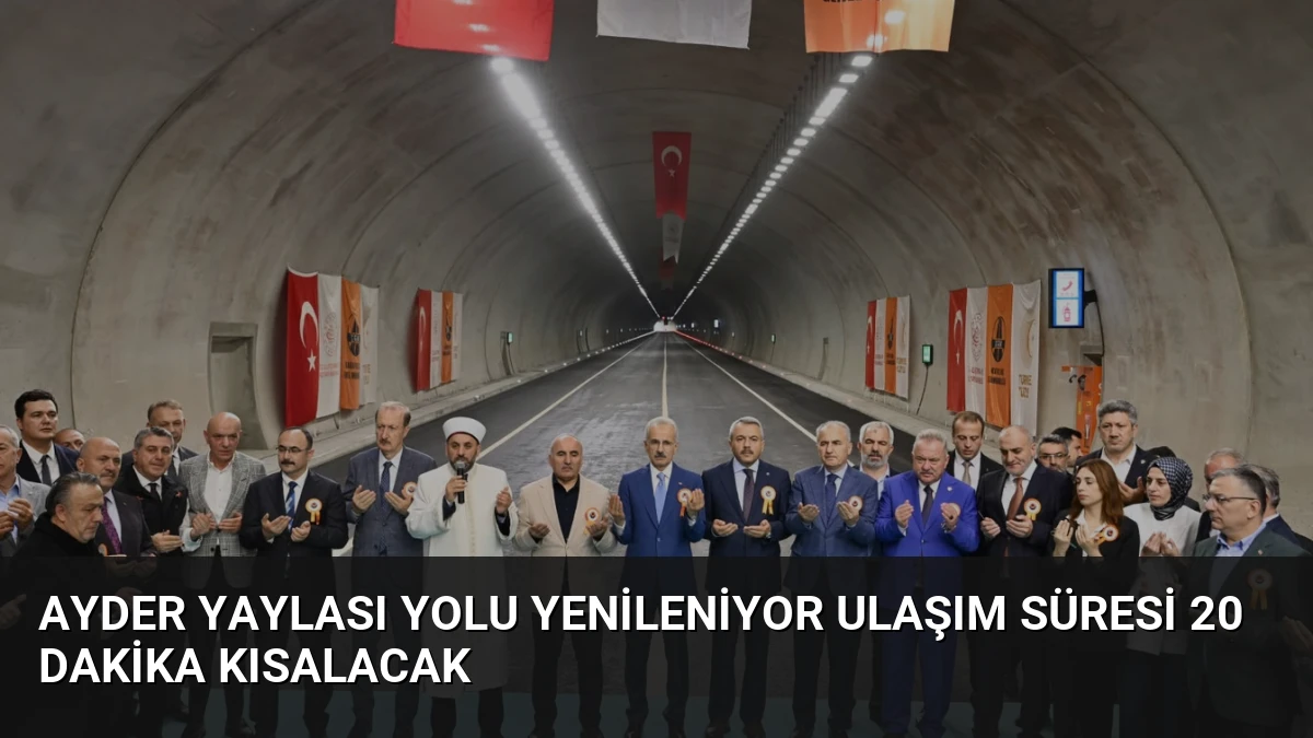 Ayder Yaylası Yolu Yenileniyor Ulaşım Süresi 20 Dakika Kısalacak