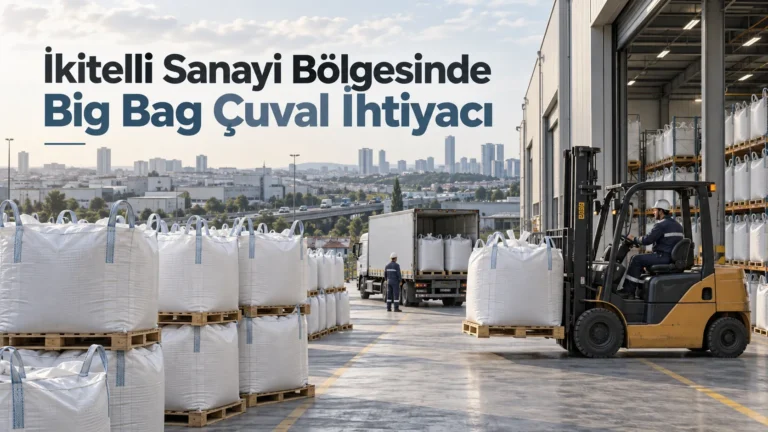 İkitelli Sanayi Bölgesinde Big Bag Çuval İhtiyacı