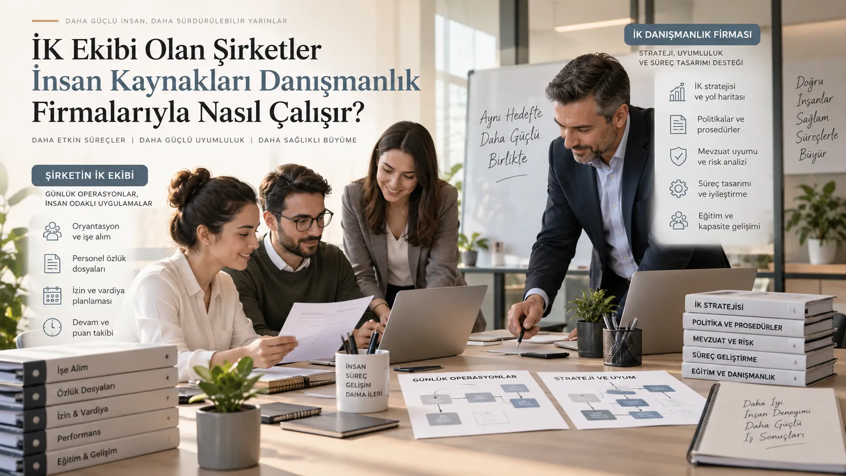 İK Ekibi Olan Şirketler İnsan Kaynakları Danışmanlık Firmalarıyla Nasıl Çalışır?