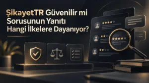 ŞikayetTR Güvenilir mi Sorusunun Yanıtı Hangi İlkelere Dayanıyor?