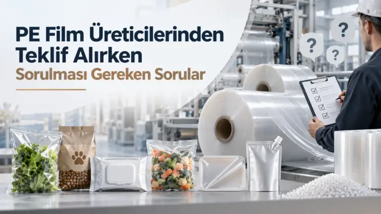 PE Film Üreticilerinden Teklif Alırken Sorulması Gereken Sorular