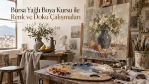 Bursa Yağlı Boya Kursu ile Renk ve Doku Çalışmaları