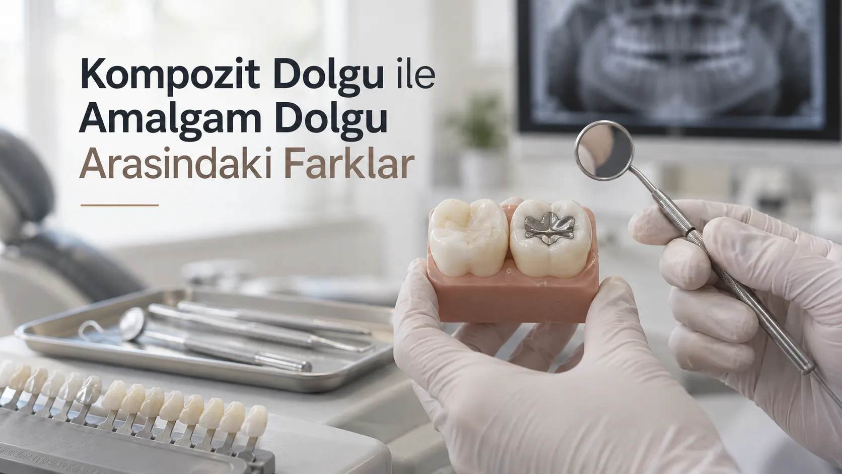 Kompozit Dolgu ile Amalgam Dolgu Arasındaki Farklar