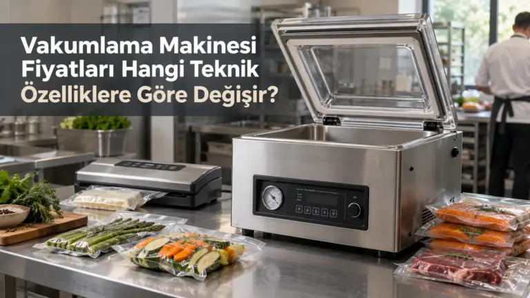 Vakumlama Makinesi Fiyatları Hangi Teknik Özelliklere Göre Değişir?