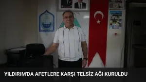 Yıldırım’da Afetlere Karşı Telsiz Ağı Kuruldu