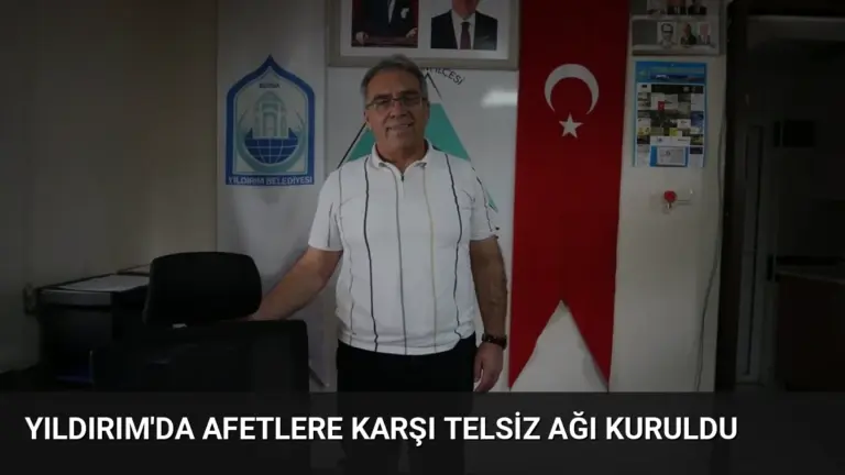 Yıldırım’da Afetlere Karşı Telsiz Ağı Kuruldu